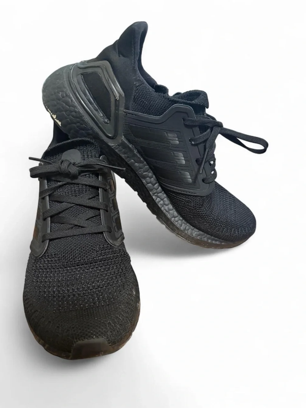 Adidas Women’s Black Knit Running Sneakers